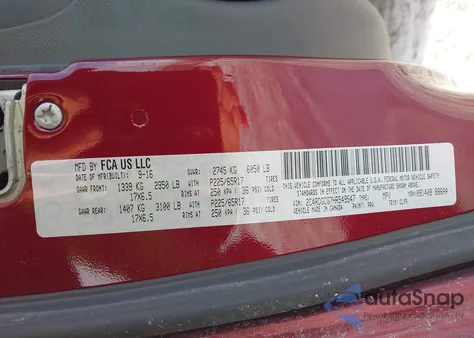 2017 Dodge Grand Caravan Sxt from USA, damaged, VIN 2C4RDGCG7HR549547